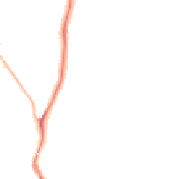 Night-time road noise heatmap for TS16 9DS