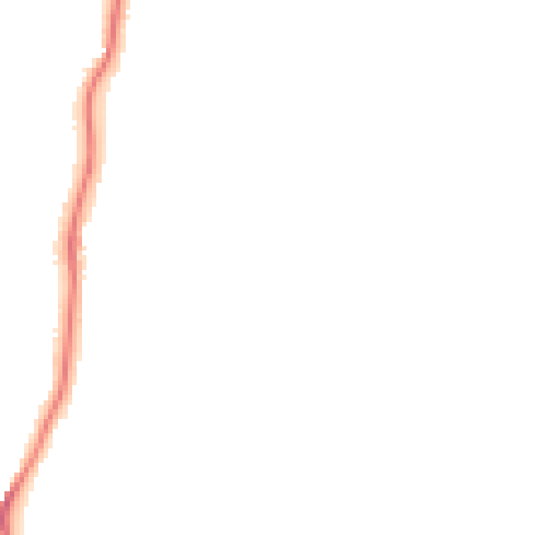 Night-time road noise heatmap for TS16 9ET