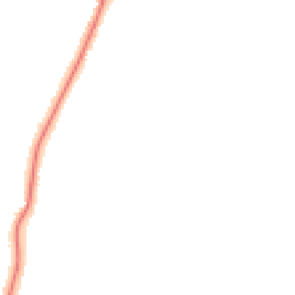 Night-time road noise heatmap for TS16 9JL