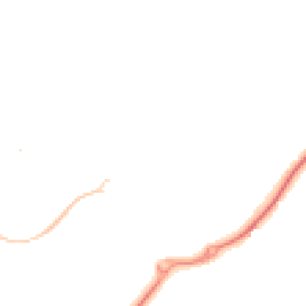 Night-time road noise heatmap for TS17 0BD