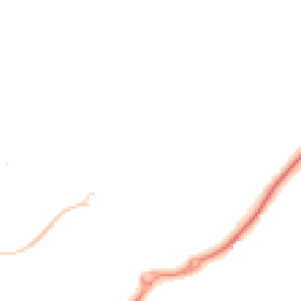 Night-time road noise heatmap for TS17 0BL