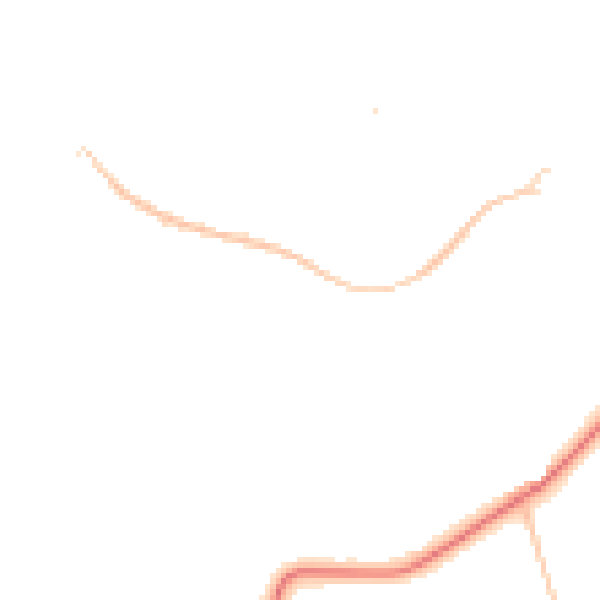 Night-time road noise heatmap for TS17 0FH