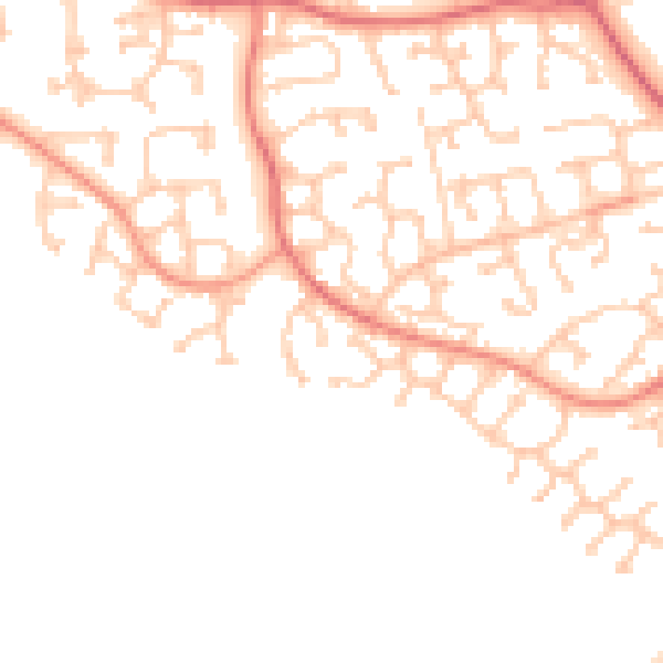 Daytime road noise heatmap for TS17 0FX