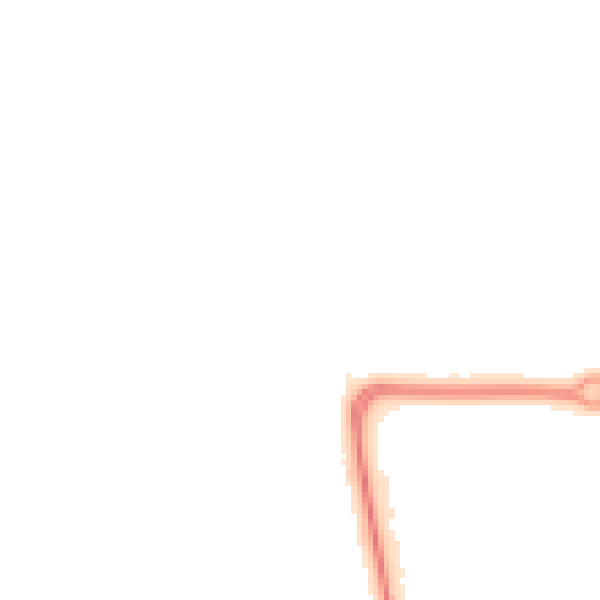 Night-time road noise heatmap for TS17 0LU