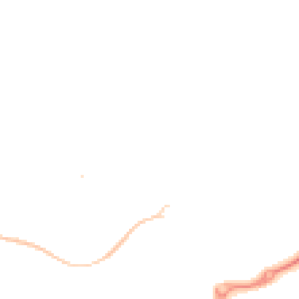Night-time road noise heatmap for TS17 0QD