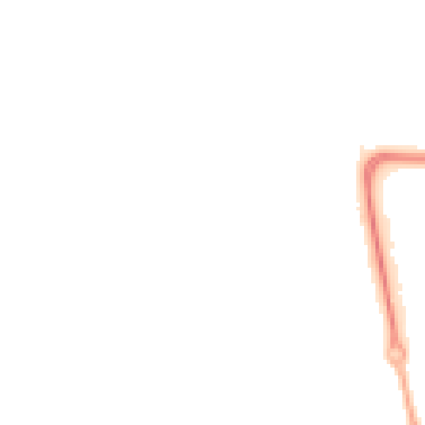 Night-time road noise heatmap for TS17 0TF