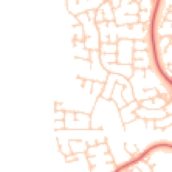 Daytime road noise heatmap for TS17 5JH