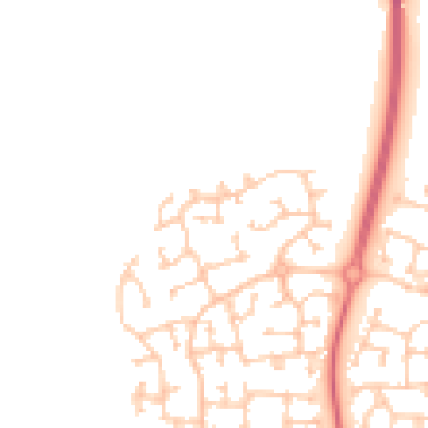 Daytime road noise heatmap for TS17 5LB