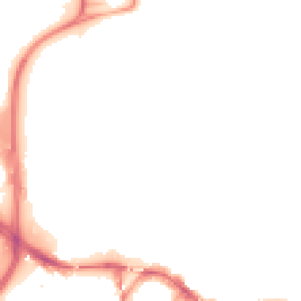 Night-time road noise heatmap for TS17 6BG