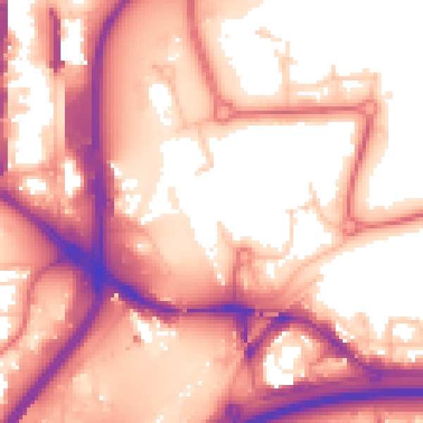 Daytime road noise heatmap for TS17 6DG