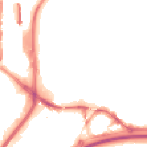 Night-time road noise heatmap for TS17 6DG