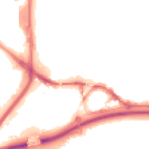 Night-time road noise heatmap for TS17 6DP