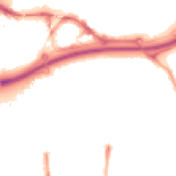 Night-time road noise heatmap for TS17 6PJ