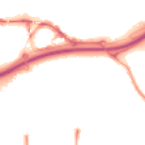 Night-time road noise heatmap for TS17 6PQ