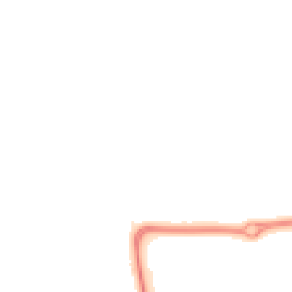 Night-time road noise heatmap for TS17 9HF