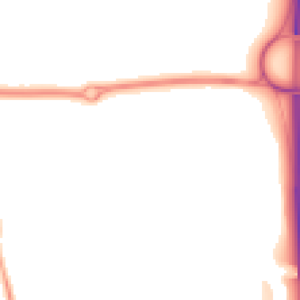 Night-time road noise heatmap for TS17 9JZ