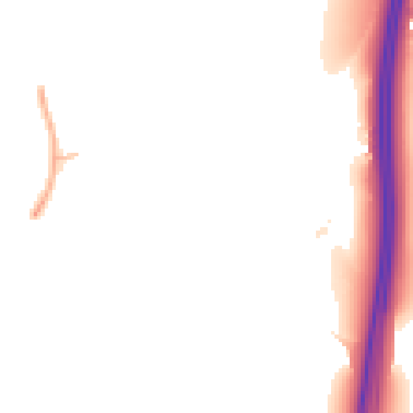 Night-time road noise heatmap for TS17 9QW