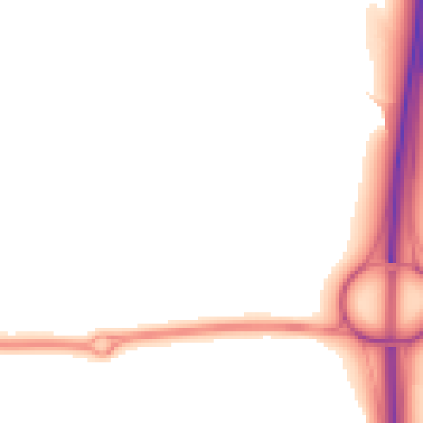 Night-time road noise heatmap for TS17 9RB