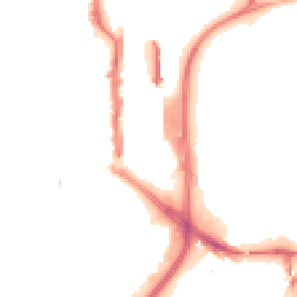 Night-time road noise heatmap for TS18 1AA
