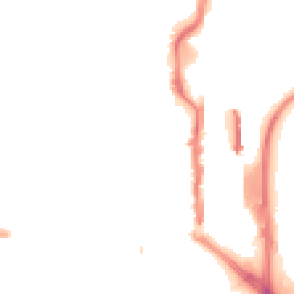 Night-time road noise heatmap for TS18 1HA