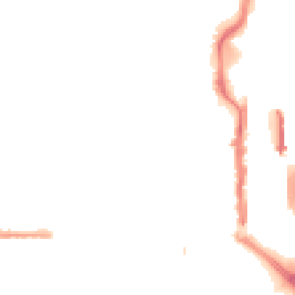 Night-time road noise heatmap for TS18 1HG
