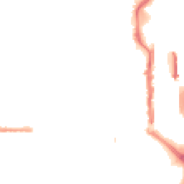 Night-time road noise heatmap for TS18 1HL