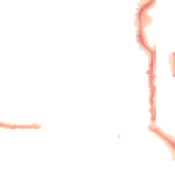Night-time road noise heatmap for TS18 1JG
