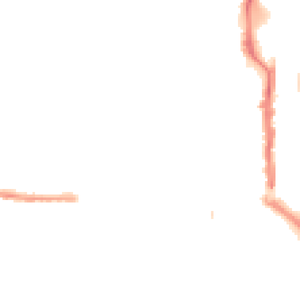 Night-time road noise heatmap for TS18 1JH