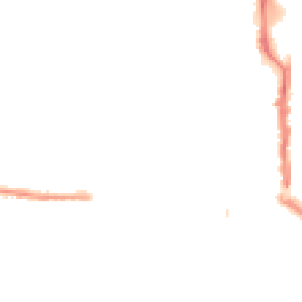 Night-time road noise heatmap for TS18 1JL