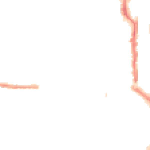 Night-time road noise heatmap for TS18 1JS