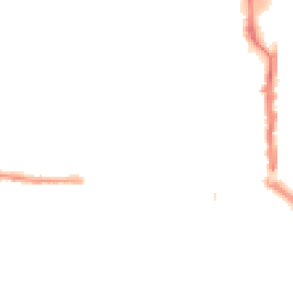 Night-time road noise heatmap for TS18 1JU