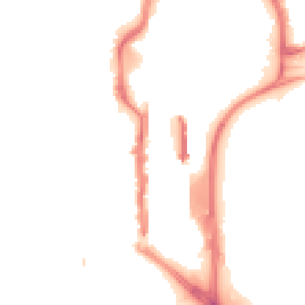 Night-time road noise heatmap for TS18 1LH
