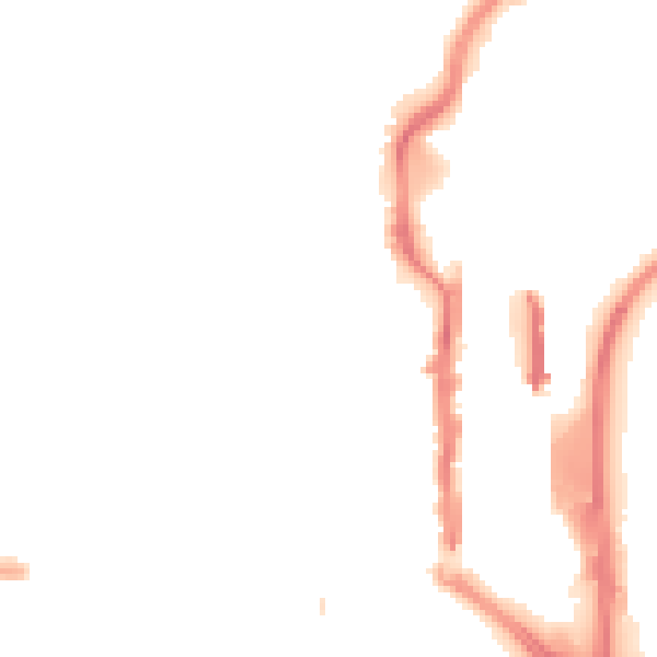 Night-time road noise heatmap for TS18 1NU