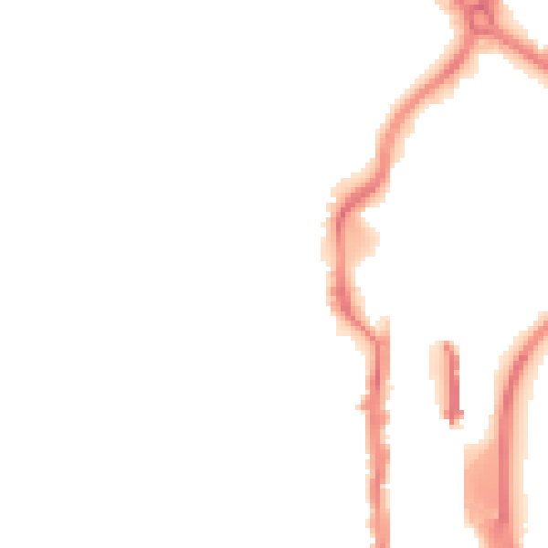 Night-time road noise heatmap for TS18 1RJ