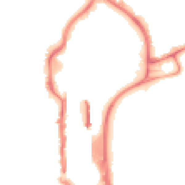 Night-time road noise heatmap for TS18 1SP