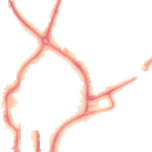 Night-time road noise heatmap for TS18 2FQ