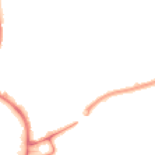 Night-time road noise heatmap for TS18 2JF