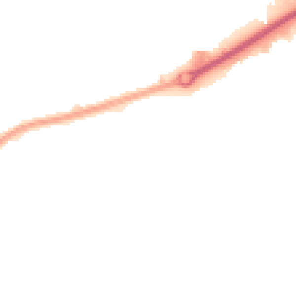 Night-time road noise heatmap for TS18 2QB