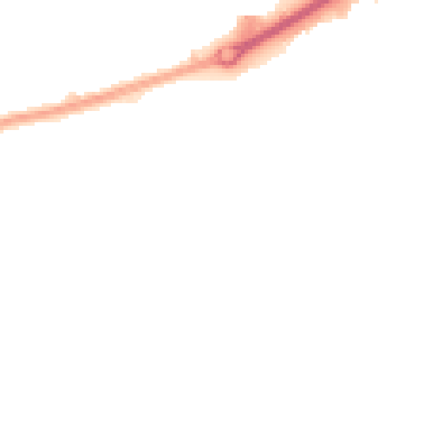 Night-time road noise heatmap for TS18 2QE