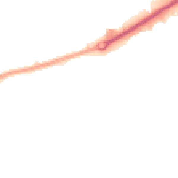 Night-time road noise heatmap for TS18 2QH