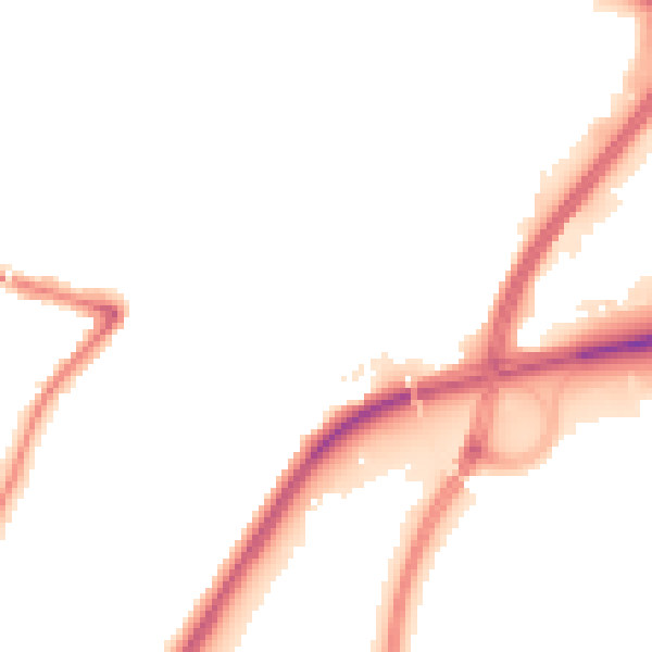 Night-time road noise heatmap for TS18 3BF