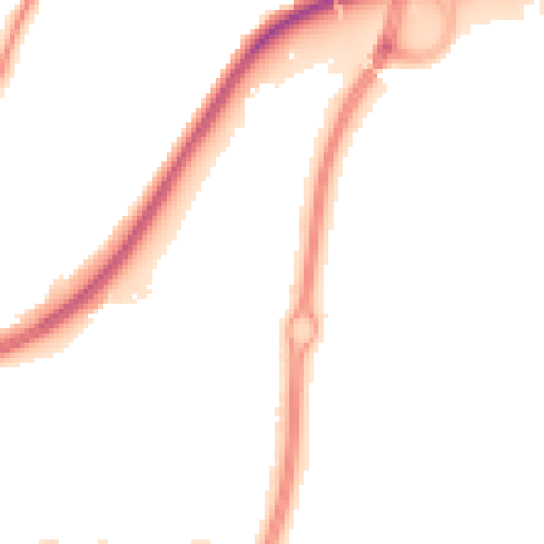 Night-time road noise heatmap for TS18 3FB