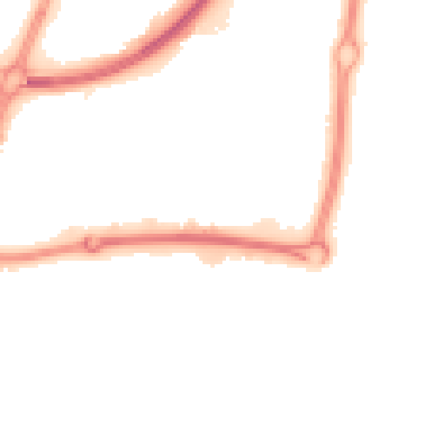Night-time road noise heatmap for TS18 3FJ