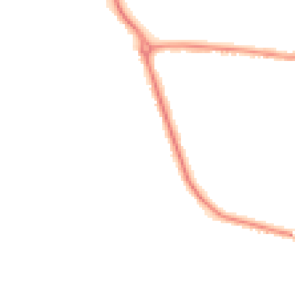 Night-time road noise heatmap for TS18 4HE