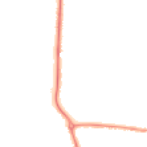 Night-time road noise heatmap for TS18 4JH
