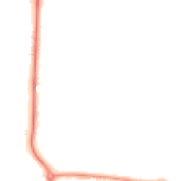 Night-time road noise heatmap for TS18 4LA