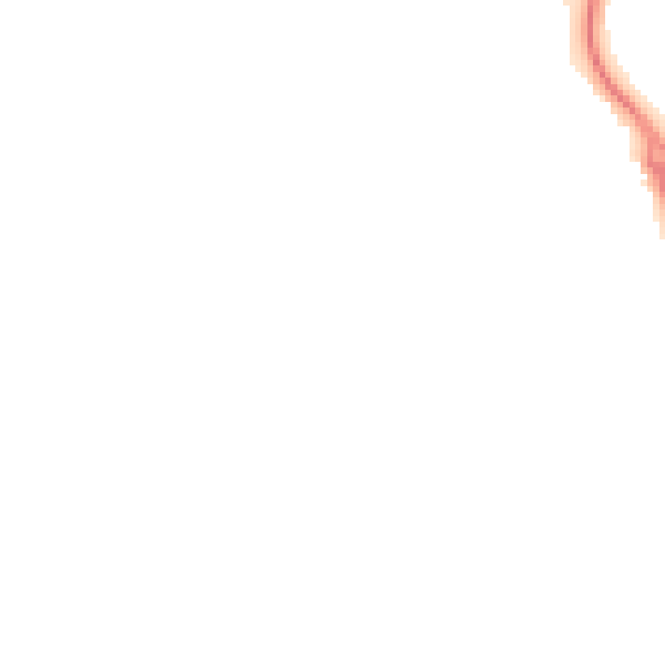 Night-time road noise heatmap for TS18 5AW