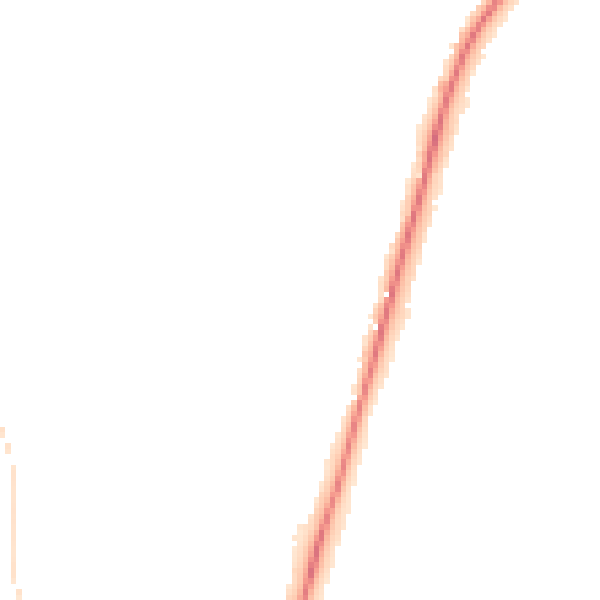 Night-time road noise heatmap for TS20 1QN