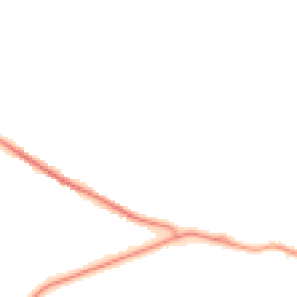 Night-time road noise heatmap for TS24 0AJ