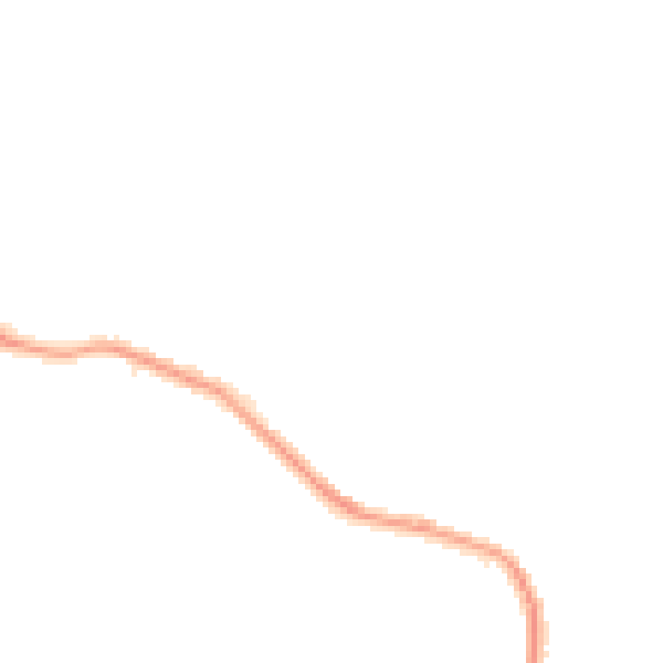 Night-time road noise heatmap for TS24 0ER